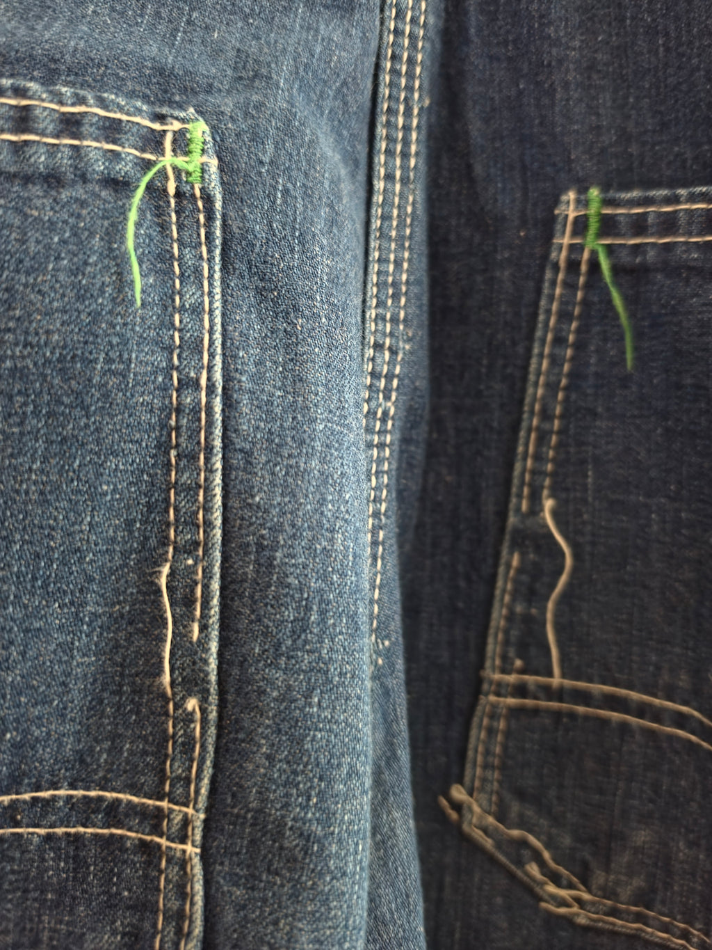 Vintage Duck Head Union Made Denim Overalls