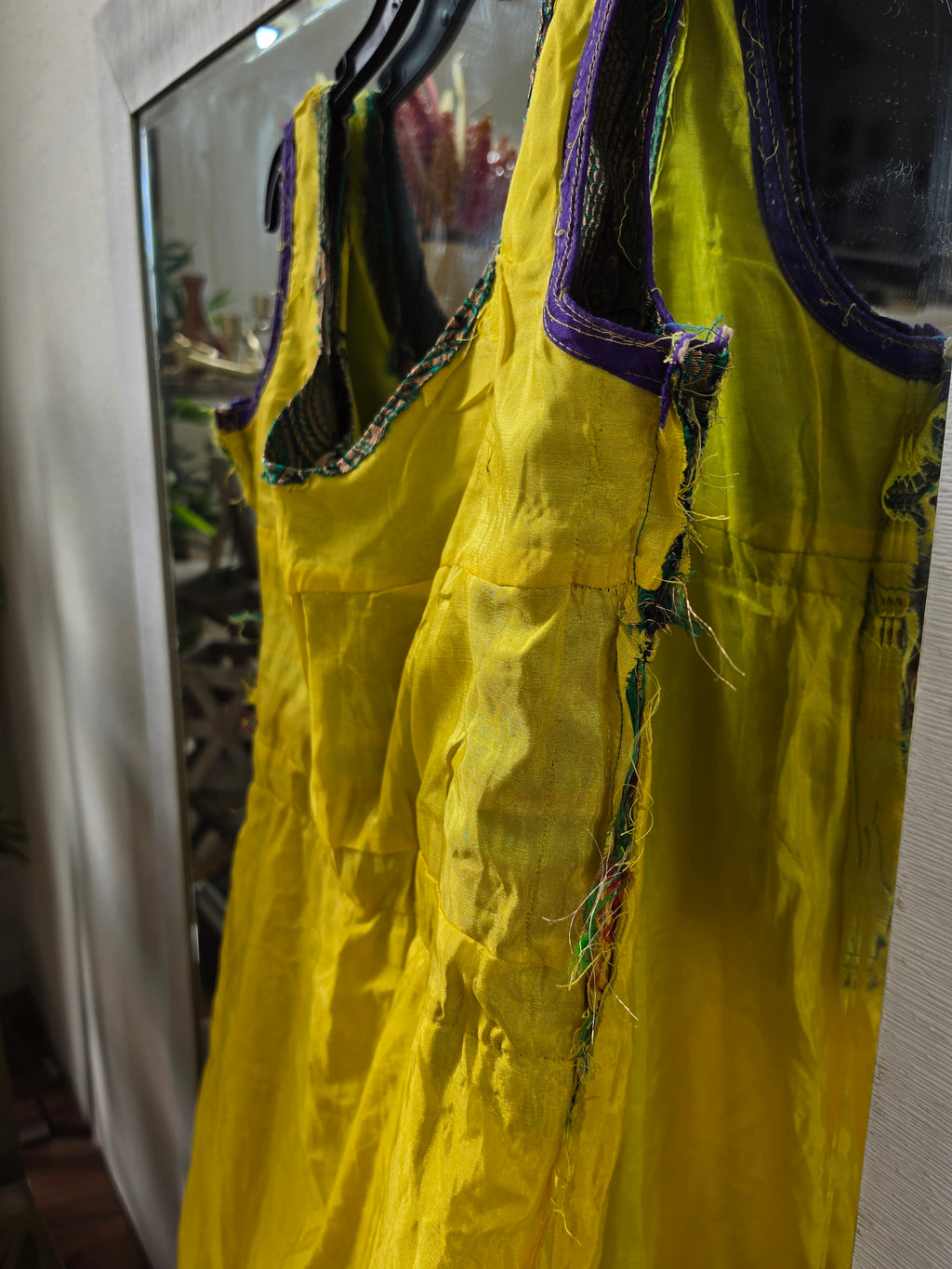 Authentic 3-Piece Anarkali Set in Sunlight Yellow & Royal Paisley