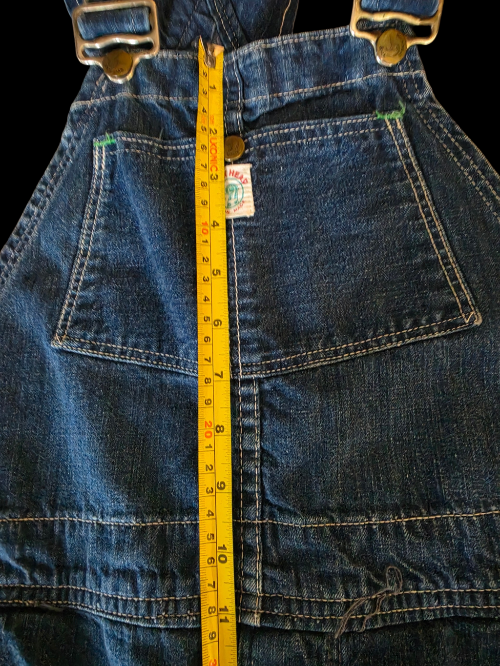 Vintage Duck Head Union Made Denim Overalls