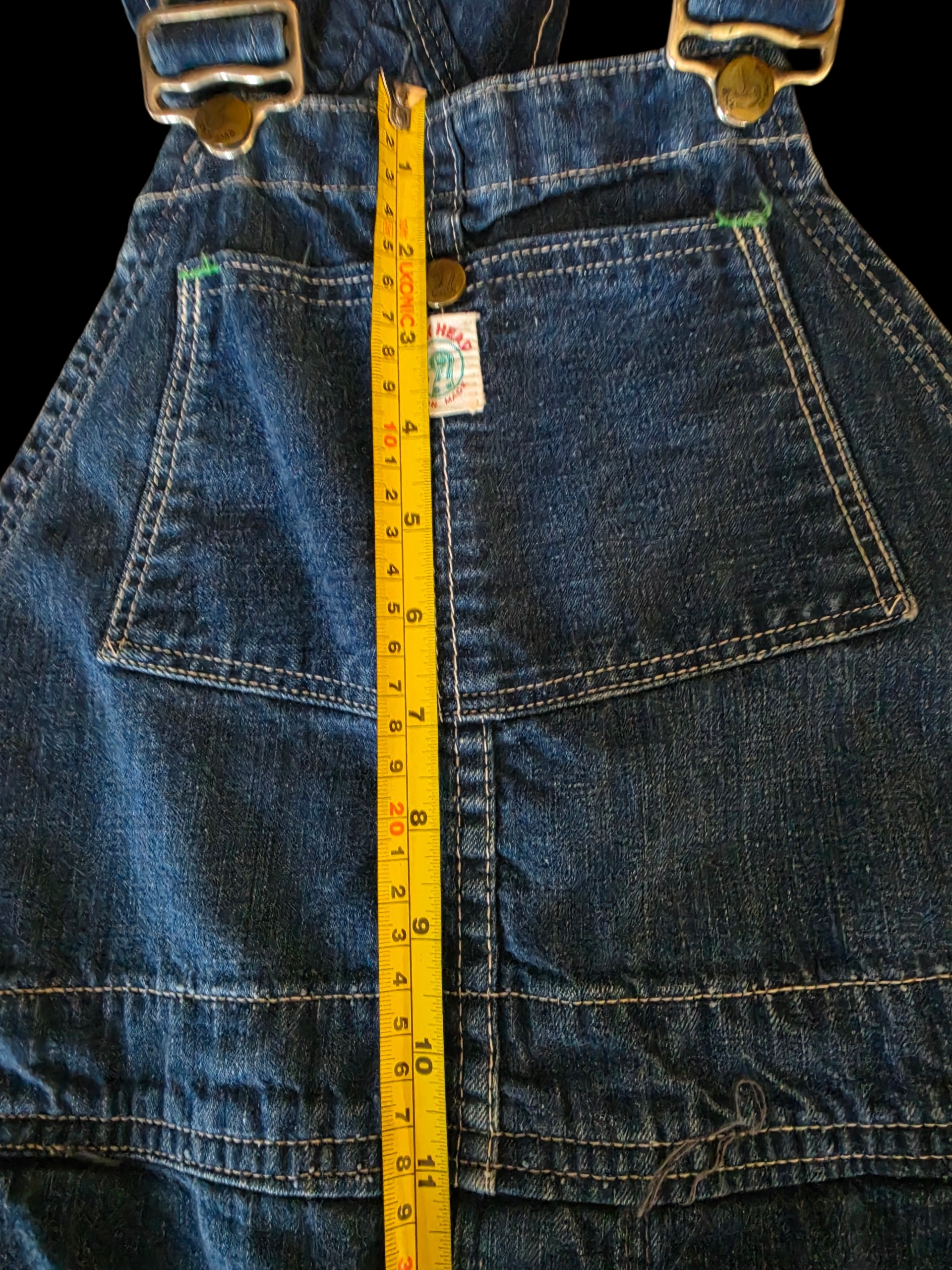 Vintage Duck Head Union Made Denim Overalls